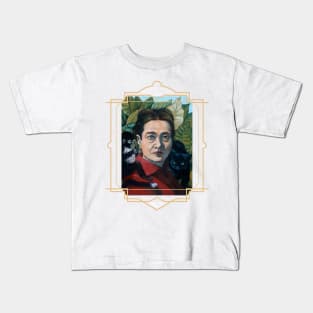 Simone de Beauvoir Kids T-Shirt